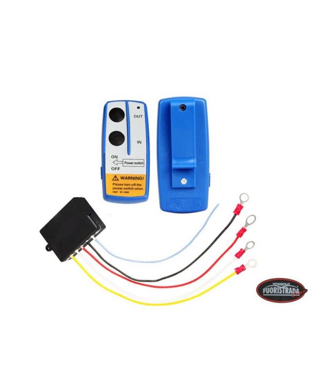 Set 2 telecomandi senza fili per verricello elettrico 12V