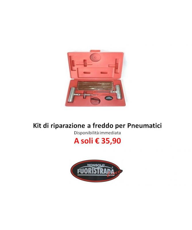 Kit di riparazione a freddo per Pneumatici