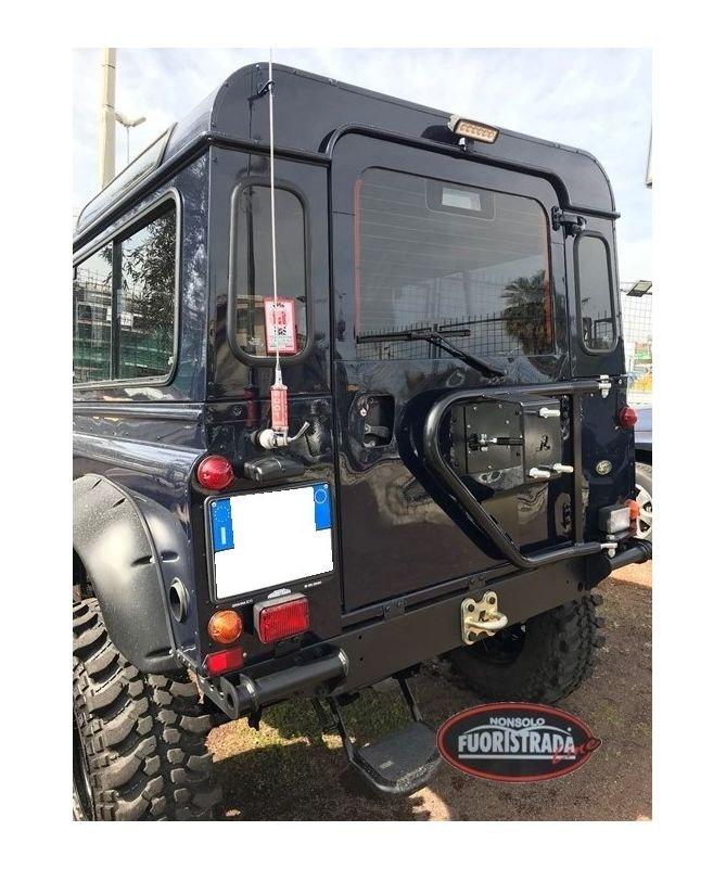 Cancello portaruota posteriore tipo B per Land Rover Defender fino al 2002