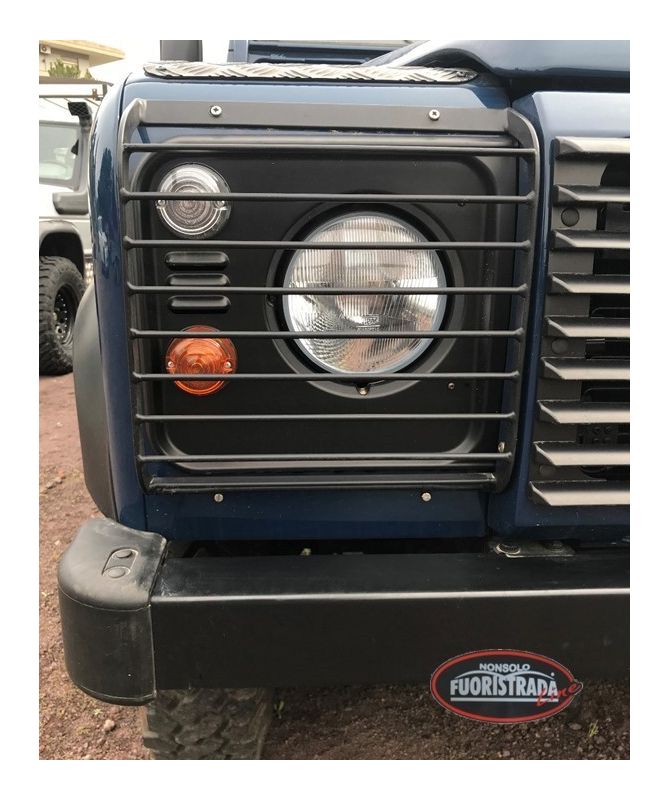 Coppia Griglie Parafari Anteriori Ribaltabili Land Rover Defender