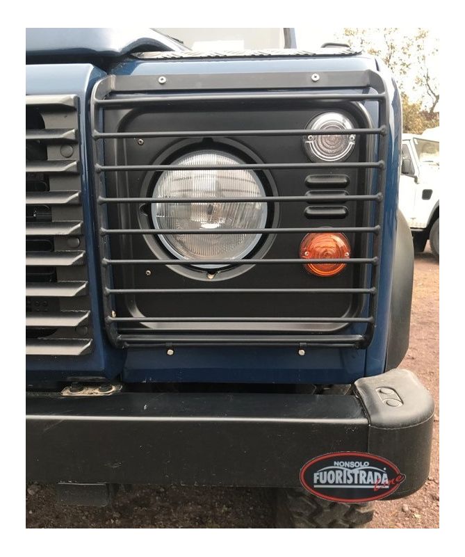 Coppia Griglie Parafari Anteriori Ribaltabili Land Rover Defender