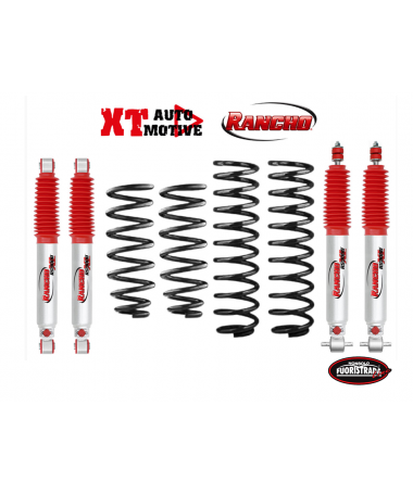 KIT RIALZO +4 CM COMPLETO PER JEEP GRAND CHEROKEE WJ