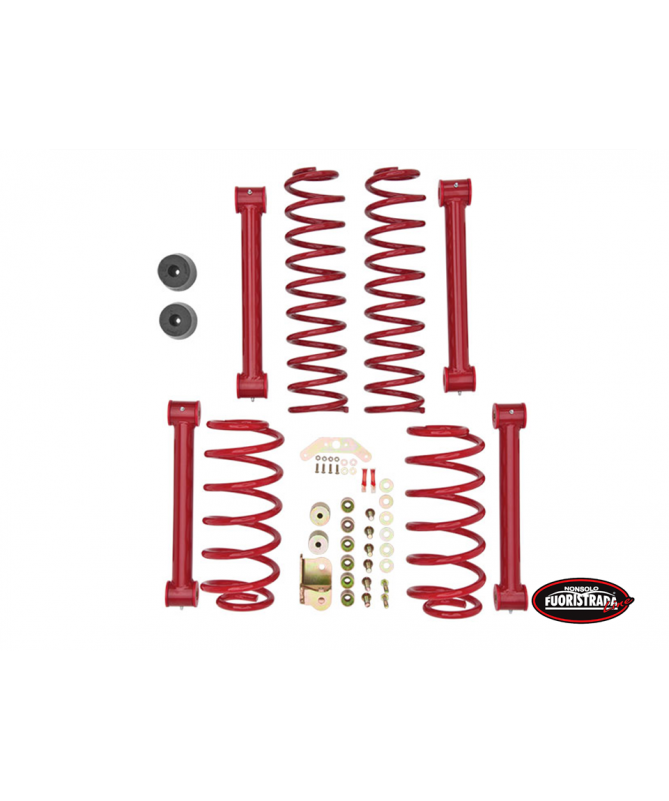 KIT RIALZO RANCHO  +6CM (2,5")  PER JEEP WRANGLER TJ