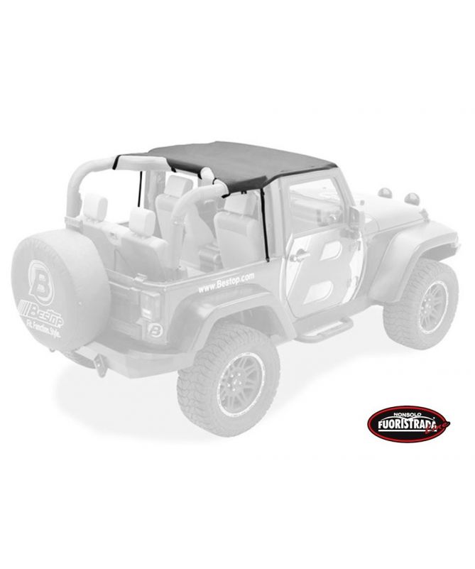 Cappotta bikini top header style BESTOP Wrangler JK 2 Porte 2007/2009