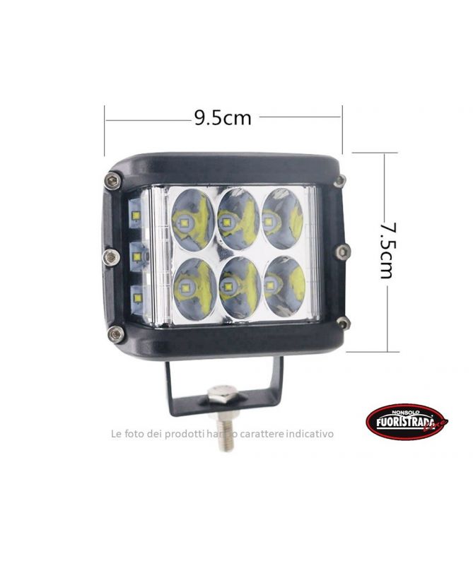 Coppia di Fari LED 90w Alta Luminosità