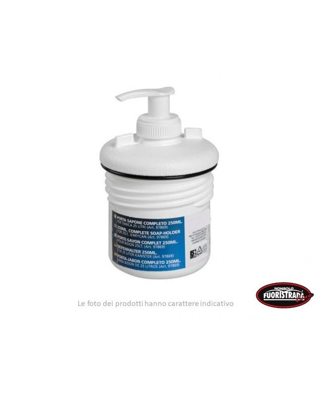 Dispenser Porta Sapone, Per Tanica 25 L - 250 ml