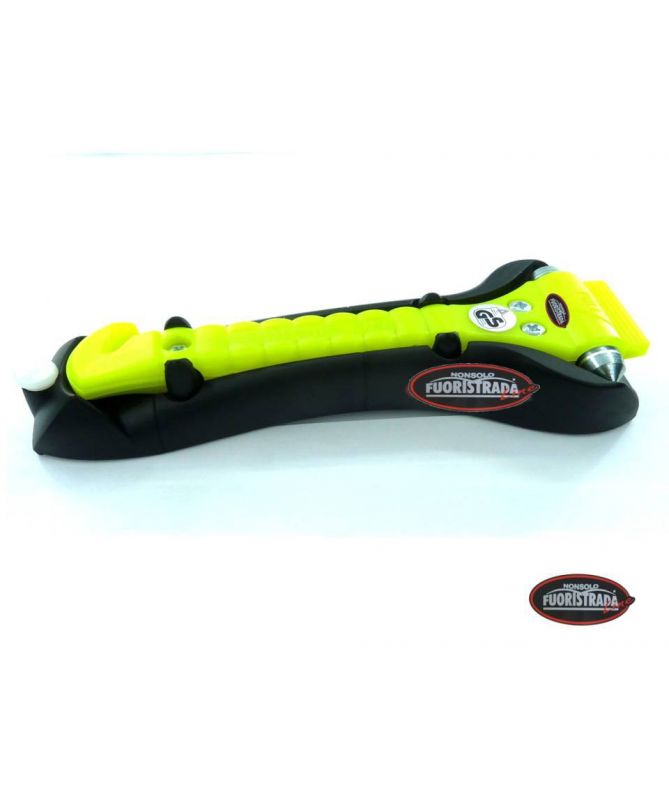  Life Hammer  Classic Fluorescente (Martello Rompivetro con Tagliacintura)