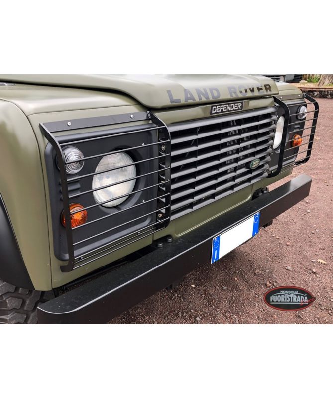 Coppia Griglie Parafari Anteriori Ribaltabili Land Rover Defender