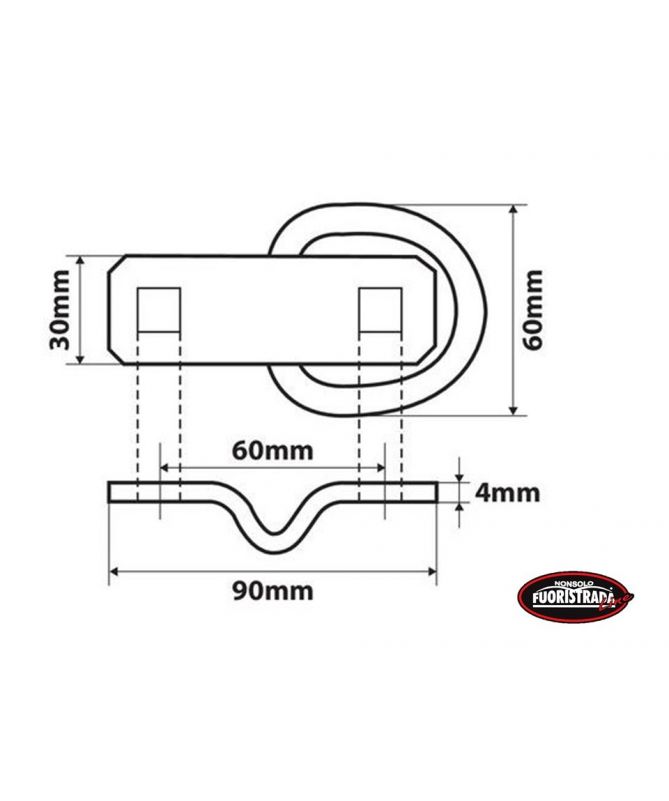 Ganci Per Ancoraggio, 2 pz