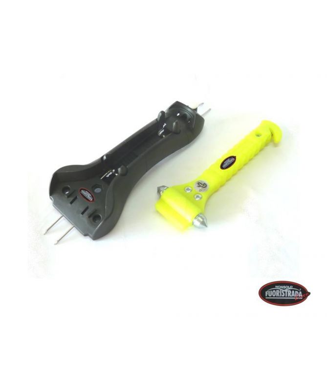  Life Hammer  Classic Fluorescente (Martello Rompivetro con Tagliacintura)