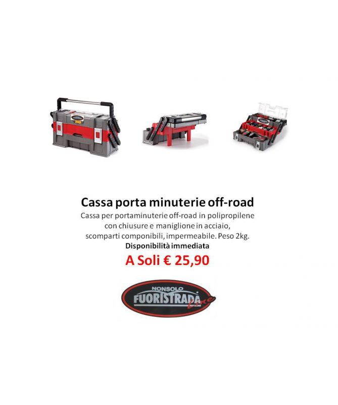 Cassa porta minuterie Off-Road