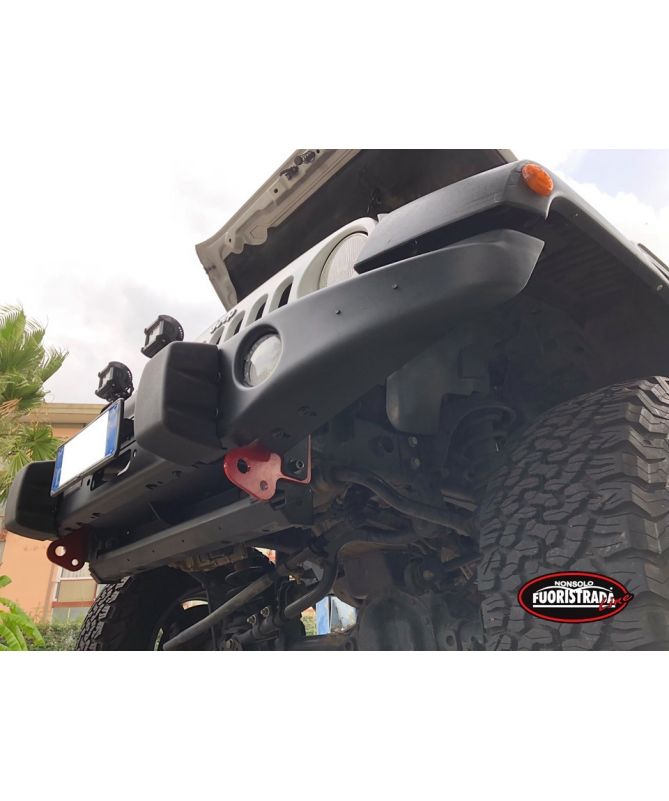 Paraurti anteriore  scatolato con porta verricello Wrangler JK