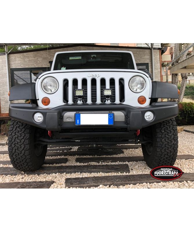 Paraurti anteriore  scatolato con porta verricello Wrangler JK