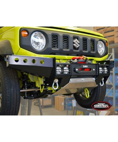 Paraurti Anteriore Scatolato con A-bar Porta Verricello Jeep Wrangler JK