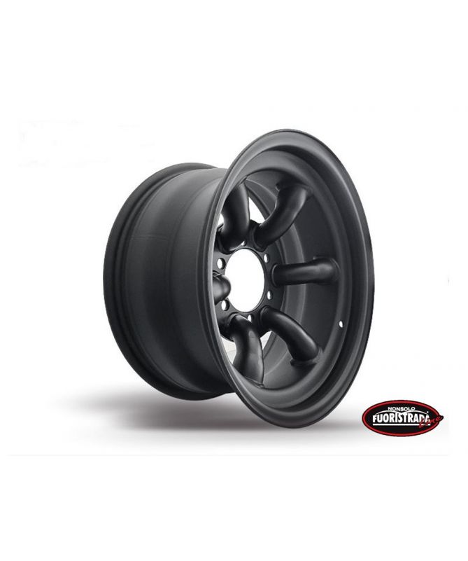 CERCHIO 16x8 ET -30 TRACROCK NERO PER NISSAN