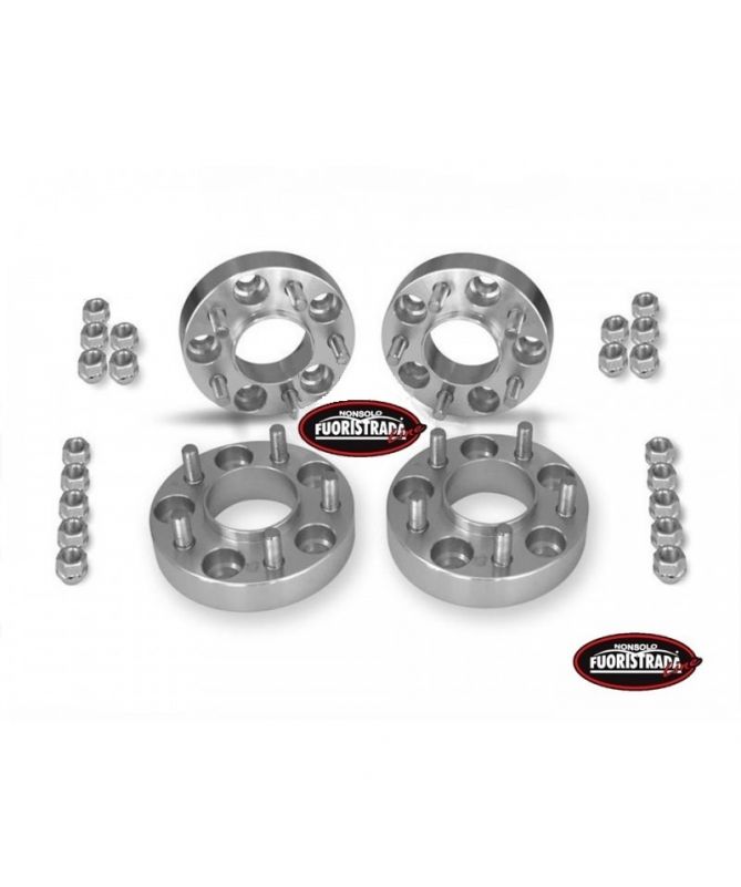 Distanziali 3cm Con Centraggio Per Jeep Wrangler TJ-YJ