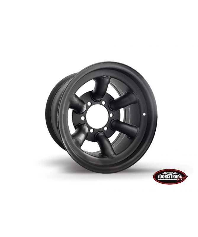 CERCHIO 15x8 ET -35 TRACROCK NERO PER NISSAN