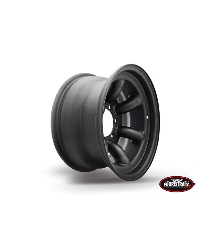 CERCHIO 15x8 ET -35 TRACROCK NERO PER NISSAN