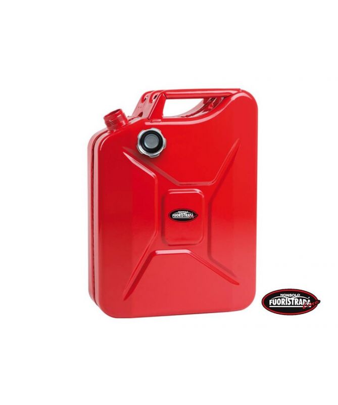 Tanica Premium Carburante in metallo 20 LT Rosso