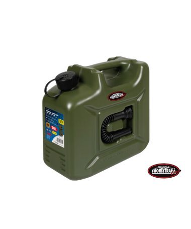 Tanica carburante in polietilene modello militare 10 L