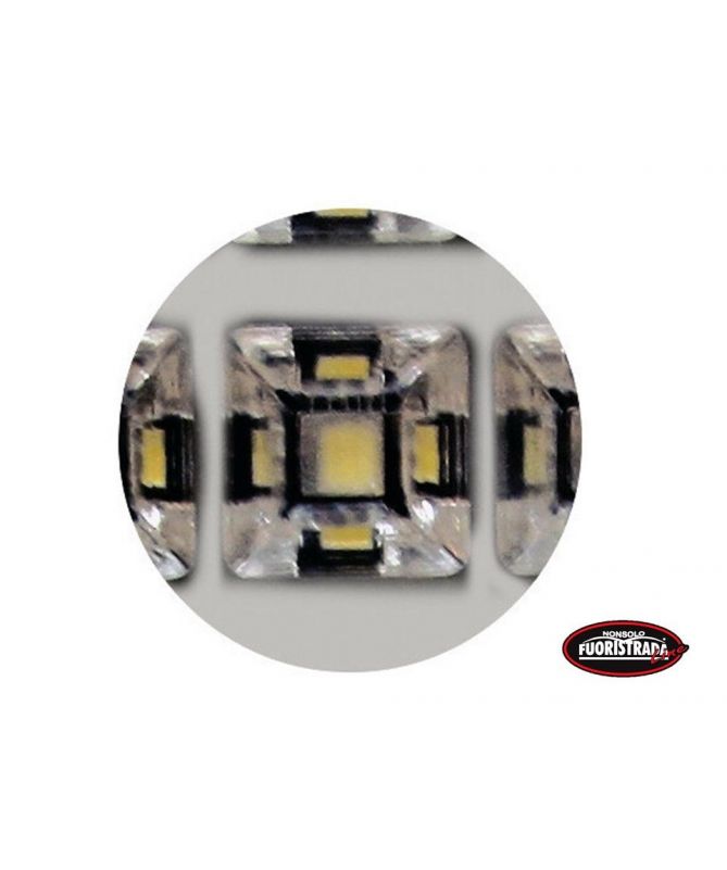 Faro ausiliario a 16 Led - 10/30V - Bianco