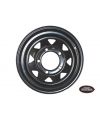 Cerchio In Ferro  7X16  +8  Nero Per Land Rover 