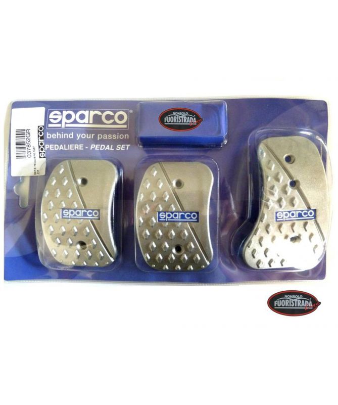 Serie Pedaliere In Alluminio Sparco Antiscivolo 