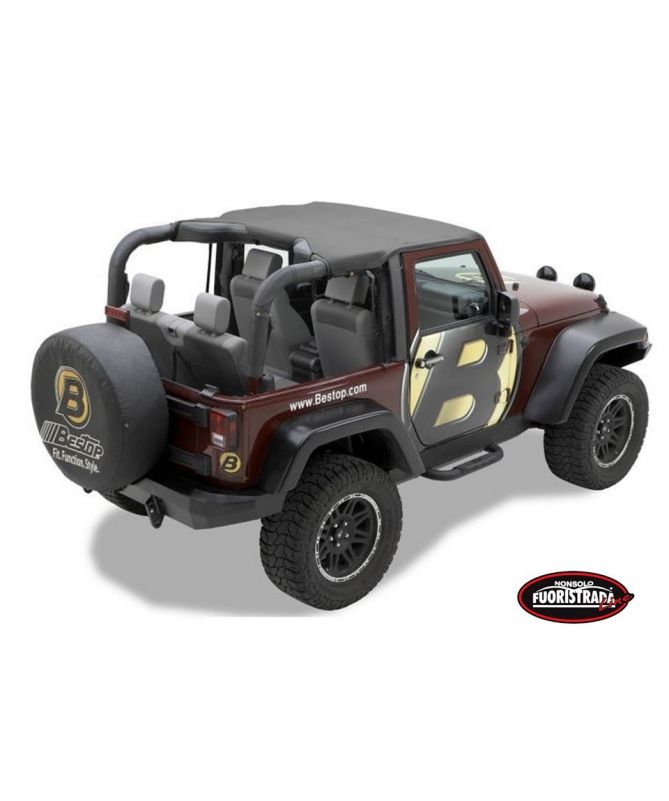 Cappotta bikini top header style BESTOP Wrangler JK 2 Porte 2007/2009