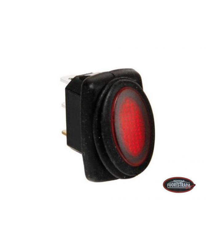 Micro interuttore con Led Rosso