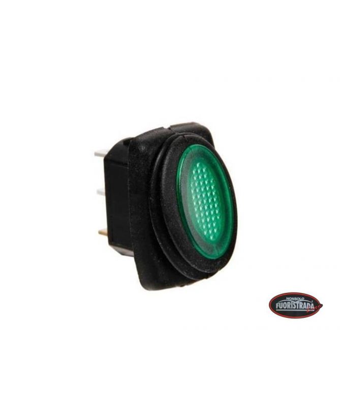 Micro interruttore con Led Verde