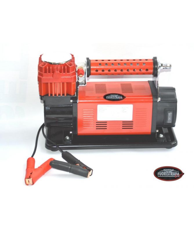 Compressore d'aria 12V, portata aria 160 Lt./min, pressione 10 bar