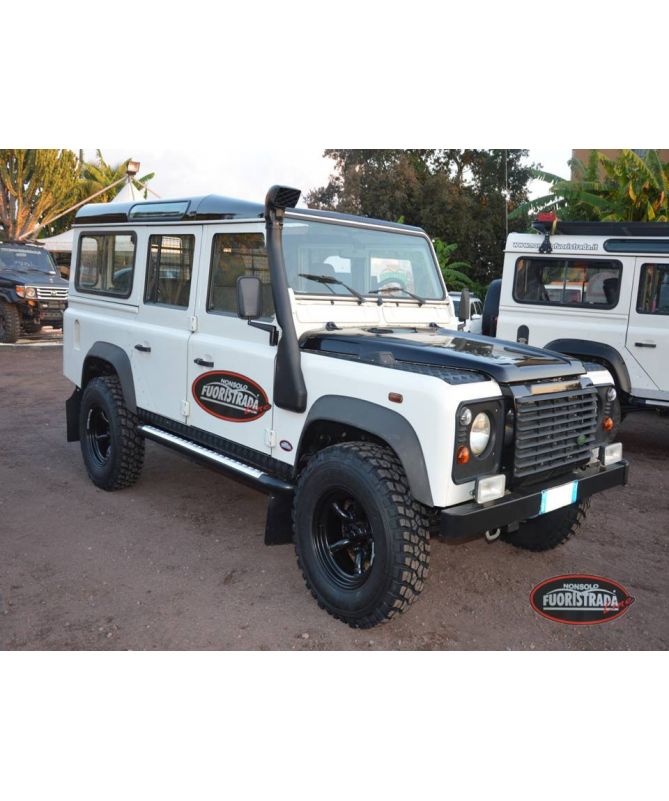 Cerchio In Acciaio 7X16 -25 Nero Per Land Rover Defender