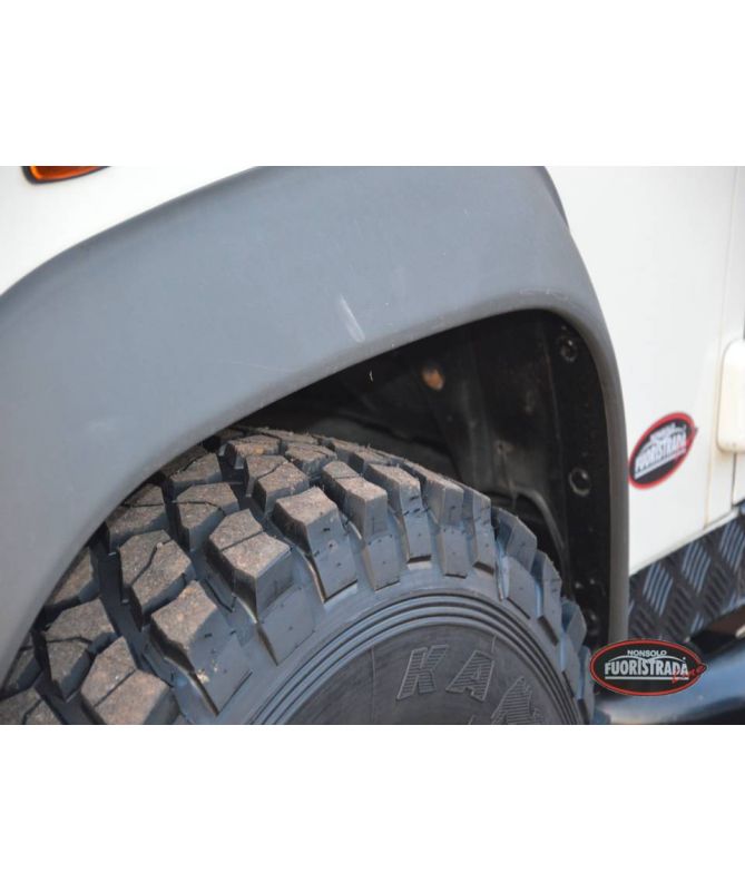 Cerchio In Acciaio 7X16 -25 Nero Per Land Rover Defender