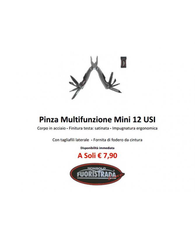 Pinza Multifunzione Mini 12 USI.